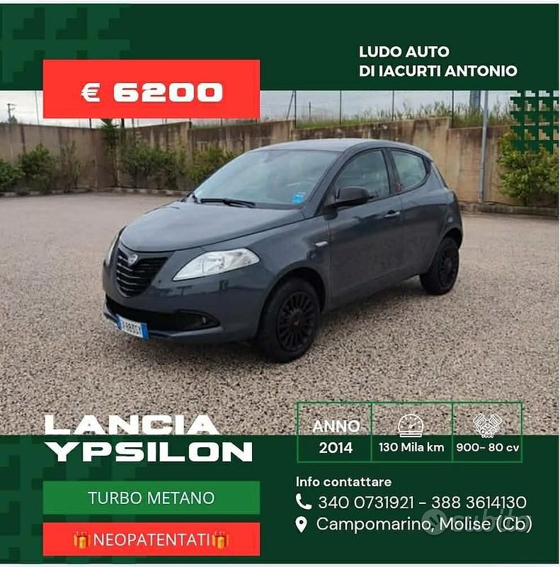 Usata Lancia Ypsilon Gold 85 CV (62 kW) 2014 Grigio Utilitaria