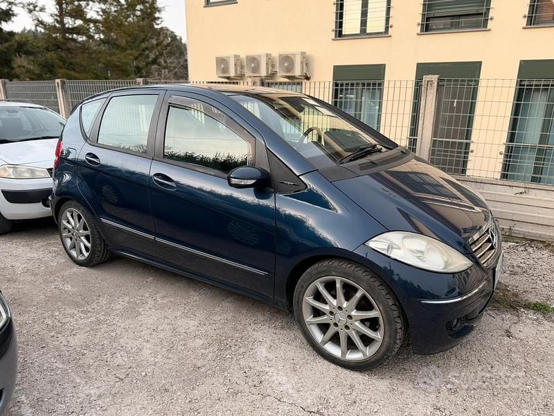 Usata Mercedes A180 2007 Blu Berlina