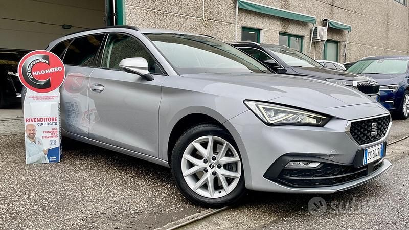 Usata Seat Leon 150 CV (110 kW) 2021 Grigio Station wagon