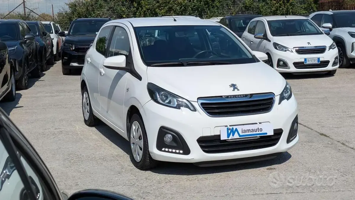 Usata Peugeot 108 69 CV (50 kW) 2016 Bianco Berlina