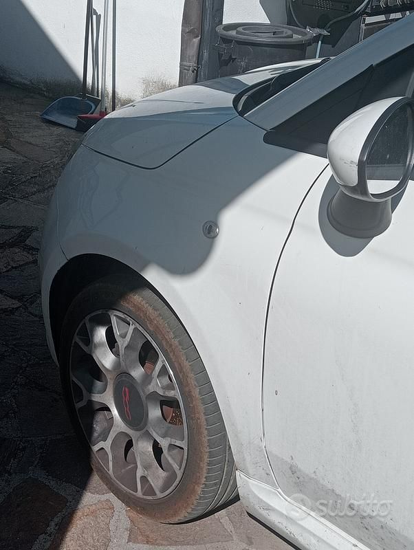 Usata Fiat 500 95 CV (69 kW) 2015 Bianco Utilitaria