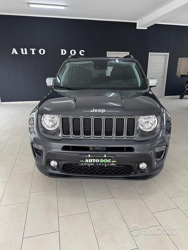 Grigio Usata 2022 Jeep Renegade Limited SUV | 18.999 € (Buon prezzo) - Immagine 1/4