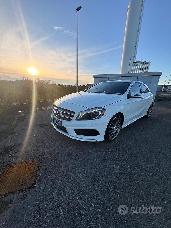 Usata Mercedes A180 Premium 109 CV (80 kW) 2014 Bianco Berlina