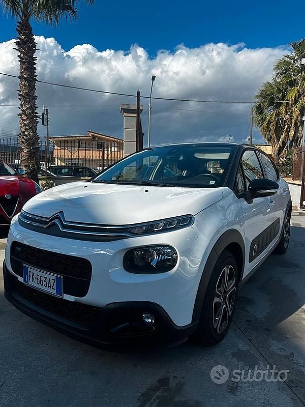 Usata Citroën C3 PureTech 82 CV (60 kW) 2017 Bianco Berlina