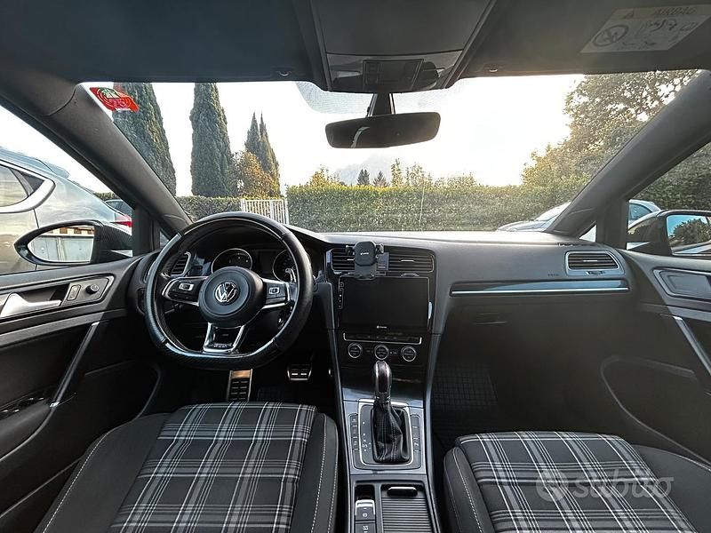 Usata VW Golf VII GTD 184 CV (135 kW) 2016 Nero Berlina