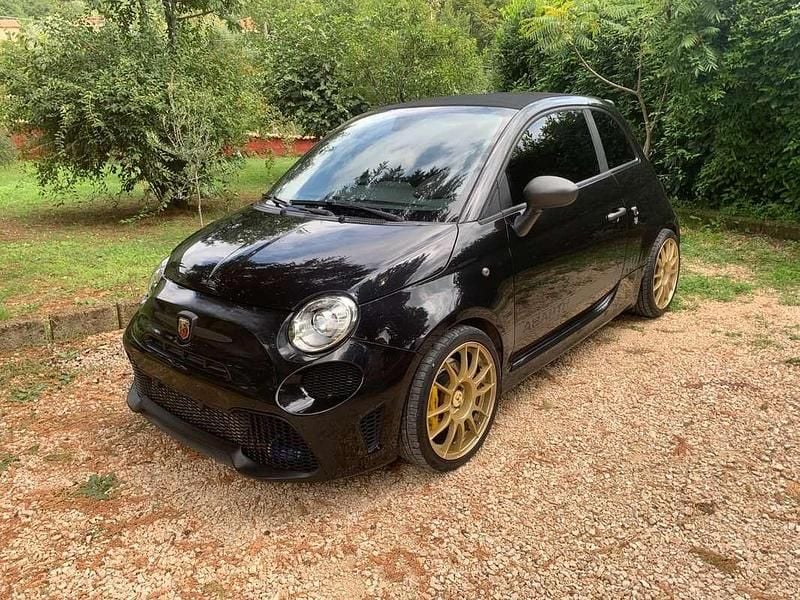 Usata Abarth 595C Competizione 179 CV (131 kW) 2017 Nero Cabrio