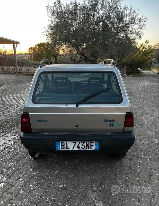 Usata Fiat Panda 39 CV (28 kW) 2000 Grigio Utilitaria
