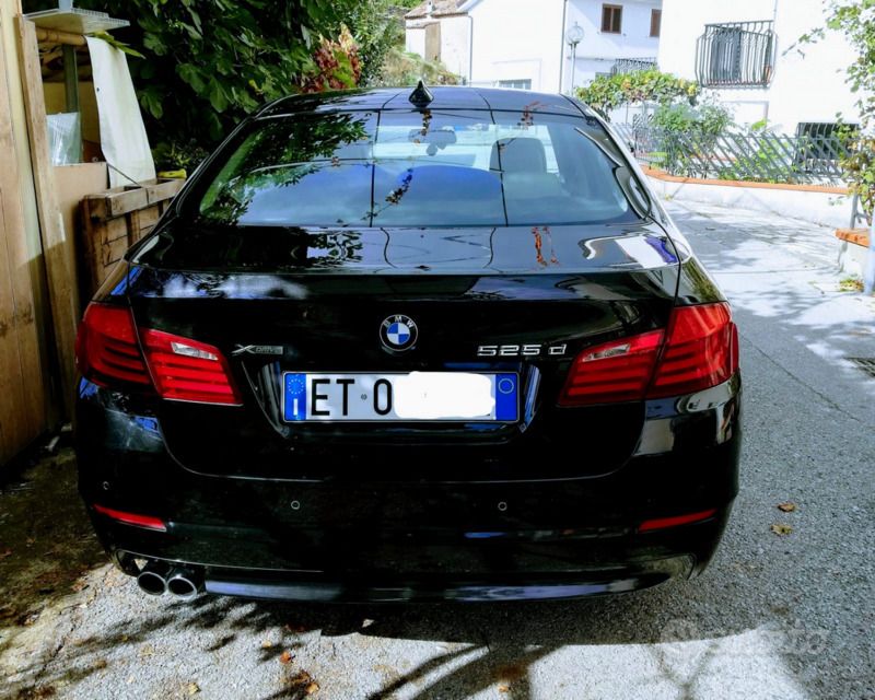 Usata BMW 525 Comfort Edition 218 CV (160 kW) 2013 Nero Berlina