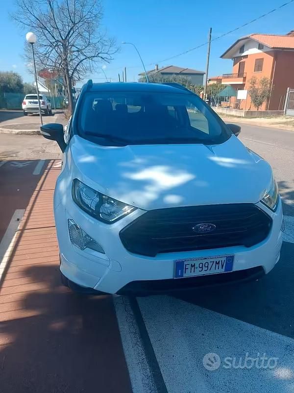 Usata Ford Ecosport 125 CV (91 kW) 2018 Bianco SUV