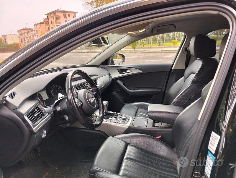 Usata Audi A6 S-Line 245 CV (180 kW) 2013 Nero Station wagon