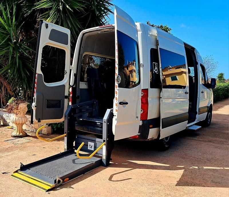 Usata VW Crafter 108 CV (79 kW) 2009 Bianco Furgone