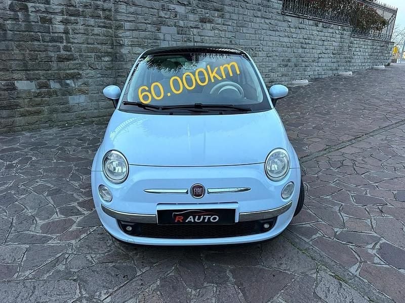 Usata Fiat 500 Lounge 75 CV (55 kW) 2008 Blu Utilitaria