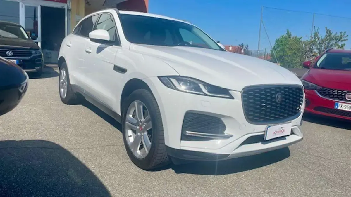 Usata Jaguar F-Pace SE 250 CV (183 kW) 2022 Bianco SUV