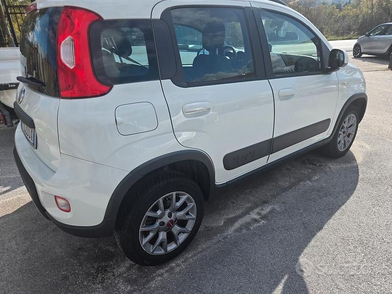 Usata Fiat Panda 4x4 S 95 CV (69 kW) 2016 Bianco Utilitaria