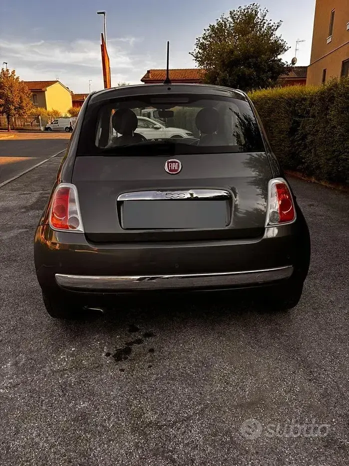 Usata Fiat 500 Lounge 69 CV (50 kW) 2015 Grigio Berlina