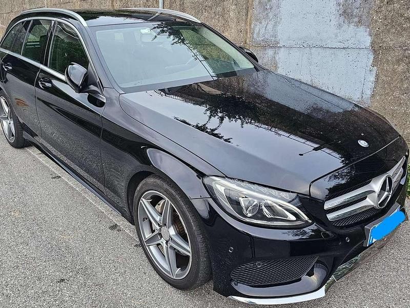 Nero Usata 2017 Mercedes C200 Premium Station wagon | 20.000 € (Buon prezzo) - Immagine 1/3