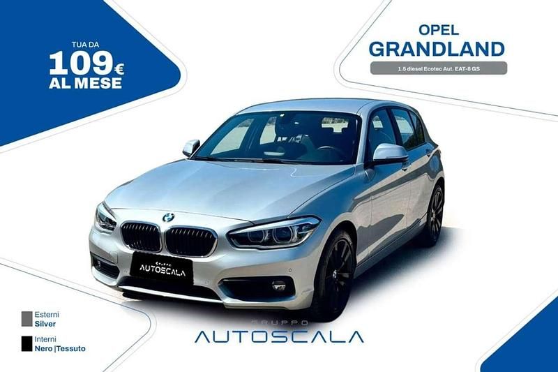 Usata BMW 116 Efficient Dynamics 116 CV (85 kW) 2016 Argento Utilitaria