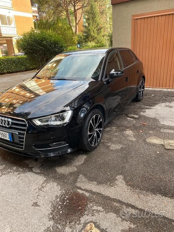Usata Audi A3 150 CV (110 kW) 2015 Nero Berlina