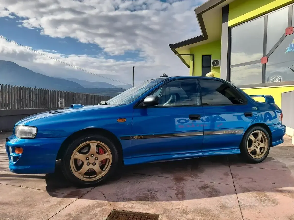 Usata Subaru Impreza 218 CV (160 kW) 1999 Blu Berlina