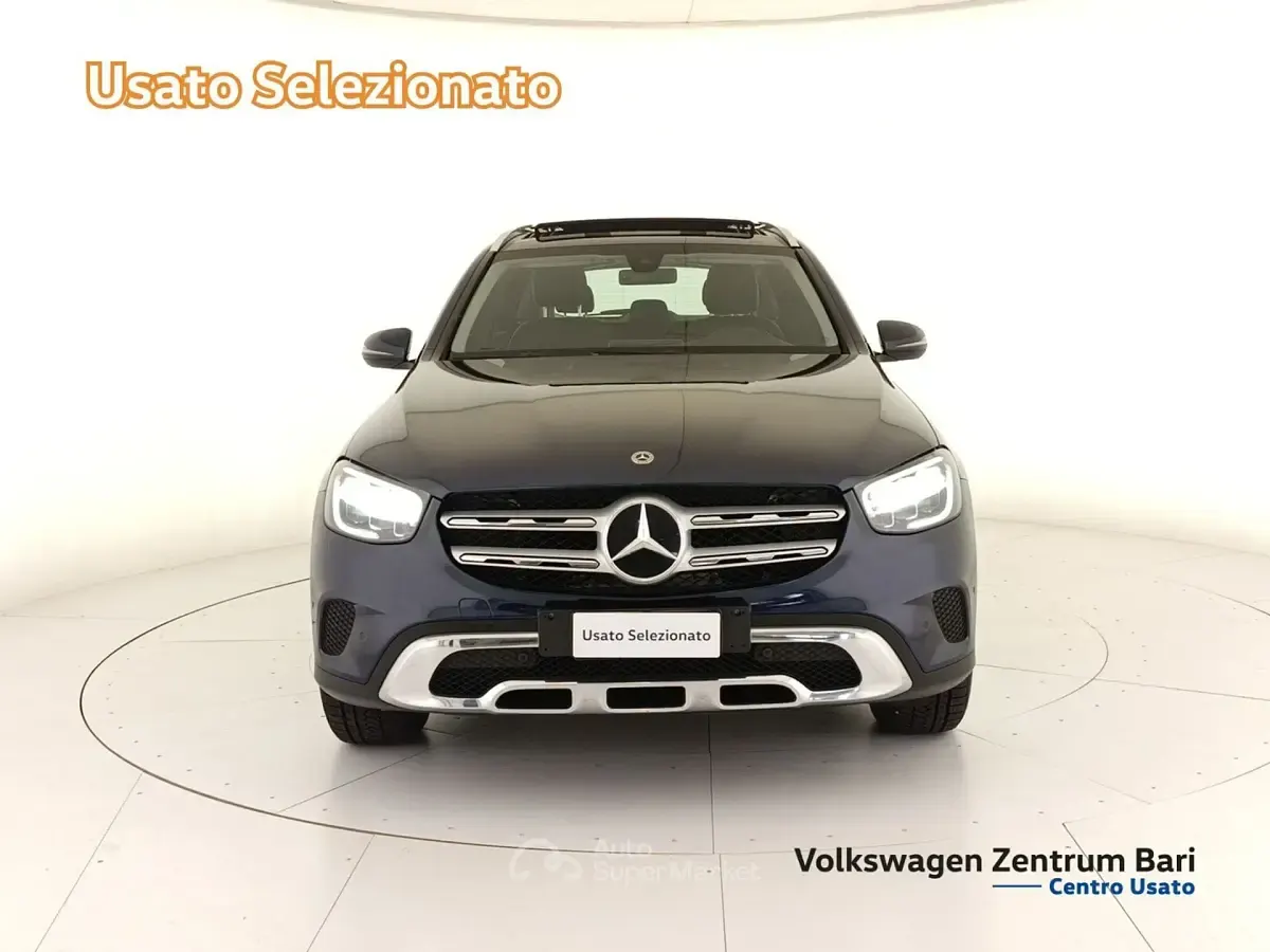 Usata Mercedes GLC220 194 CV (142 kW) 2021 Blu SUV
