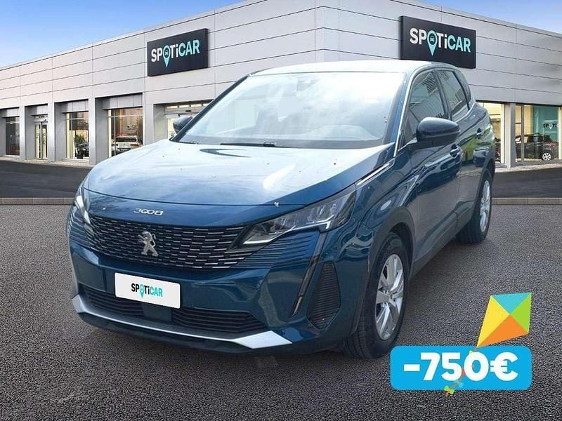 Usata Peugeot 3008 Active 131 CV (96 kW) 2022 Blu SUV