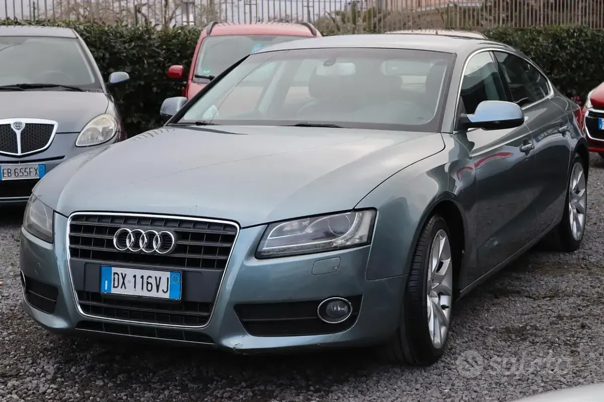 Usata Audi A5 Advanced 190 CV (139 kW) 2010 Grigio Coupé