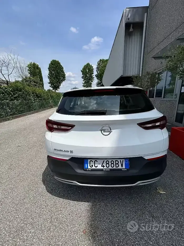 Usata Opel Grandland X 131 CV (96 kW) 2021 Bianco SUV