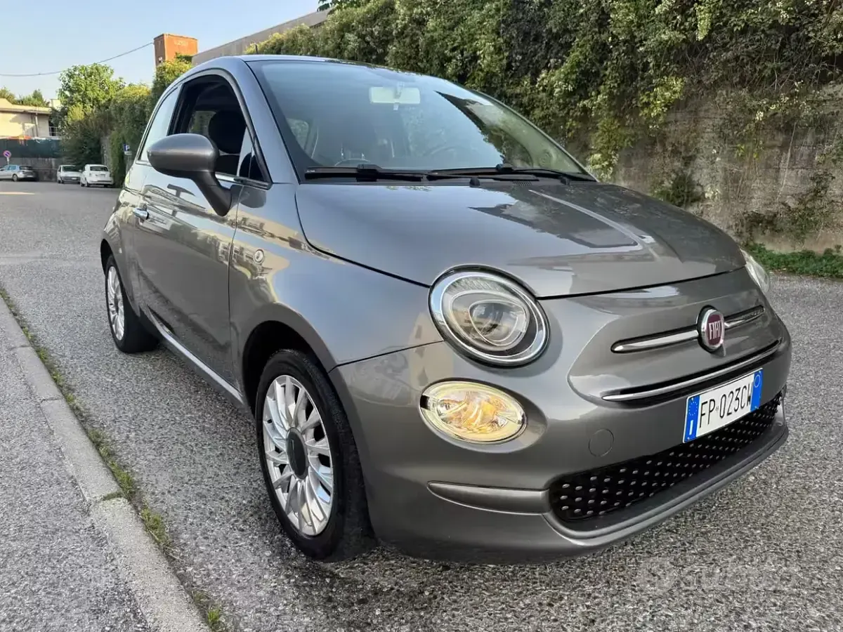 Usata Fiat 500 69 CV (50 kW) 2018 Grigio Berlina