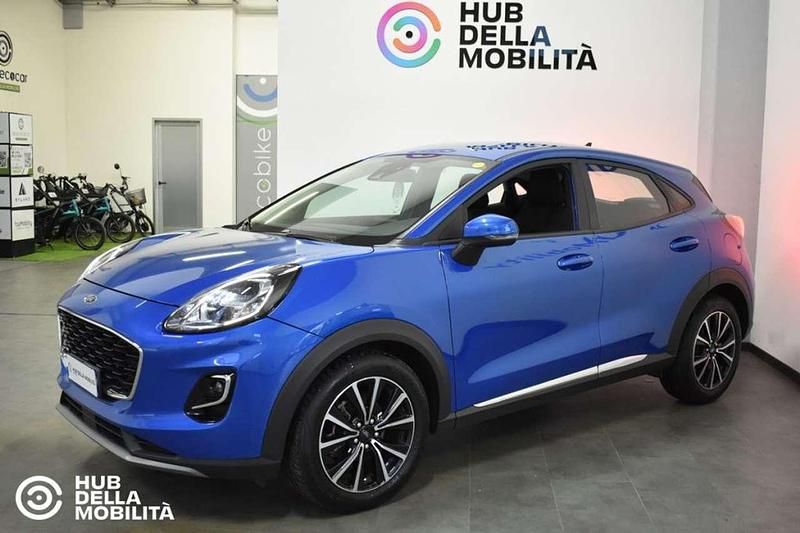 Usata Ford Puma Titanium 125 CV (91 kW) 2021 Blu SUV