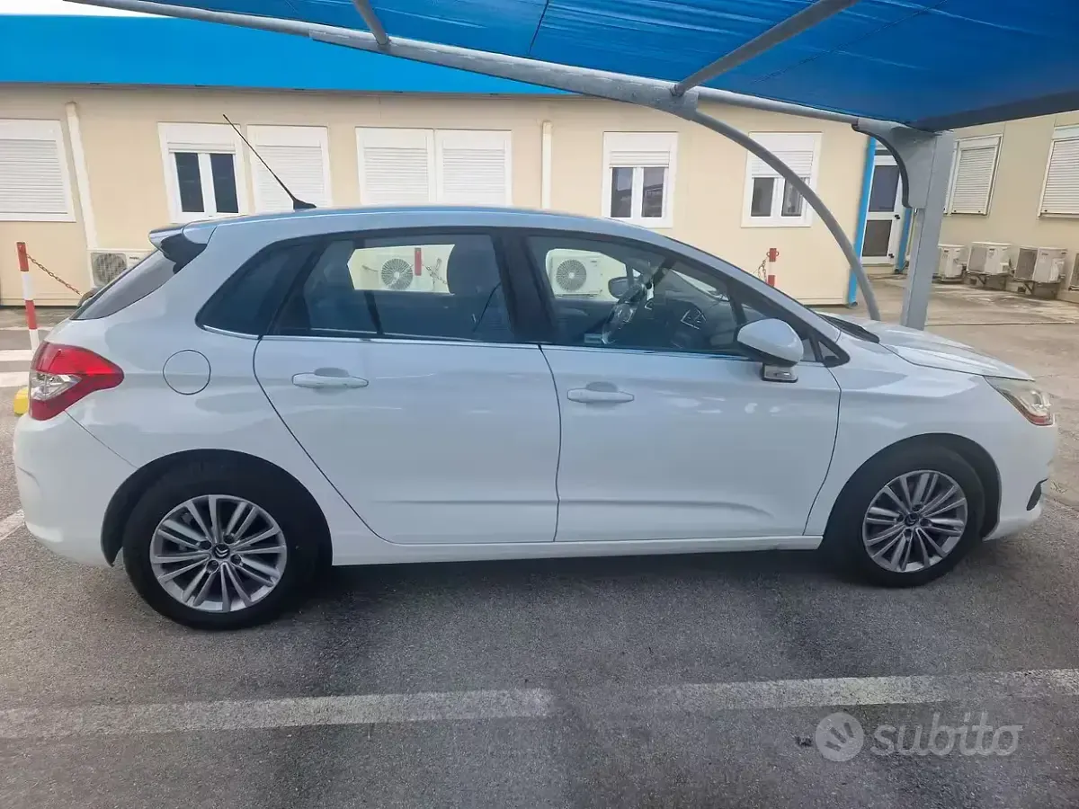 Usata Citroën C4 120 CV (88 kW) 2014 Bianco Berlina