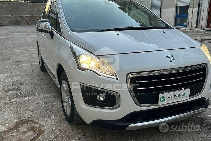 Usata Peugeot 3008 Allure 119 CV (87 kW) 2015 Bianco Station wagon