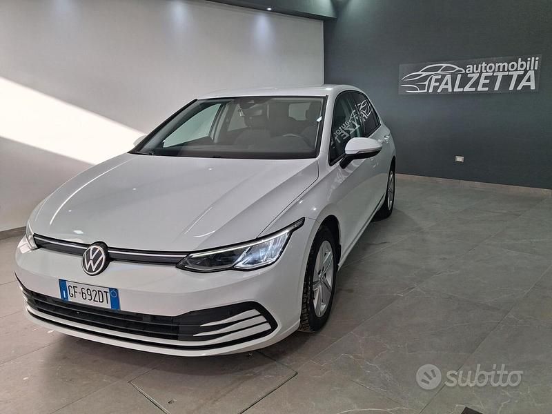 Usata VW Golf VIII Style 115 CV (84 kW) 2021 Bianco Berlina