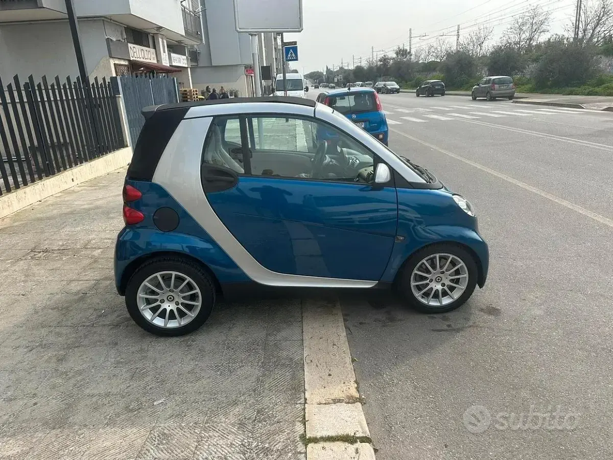 Usata Smart ForTwo Cabrio Passion 71 CV (52 kW) 2008 Bluazzurro Cabrio