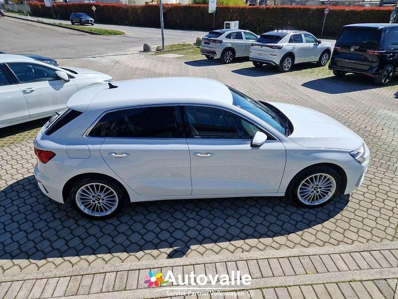 Usata Audi A3 Sportback e-tron Advanced 204 CV (150 kW) 2021 Bianco Utilitaria