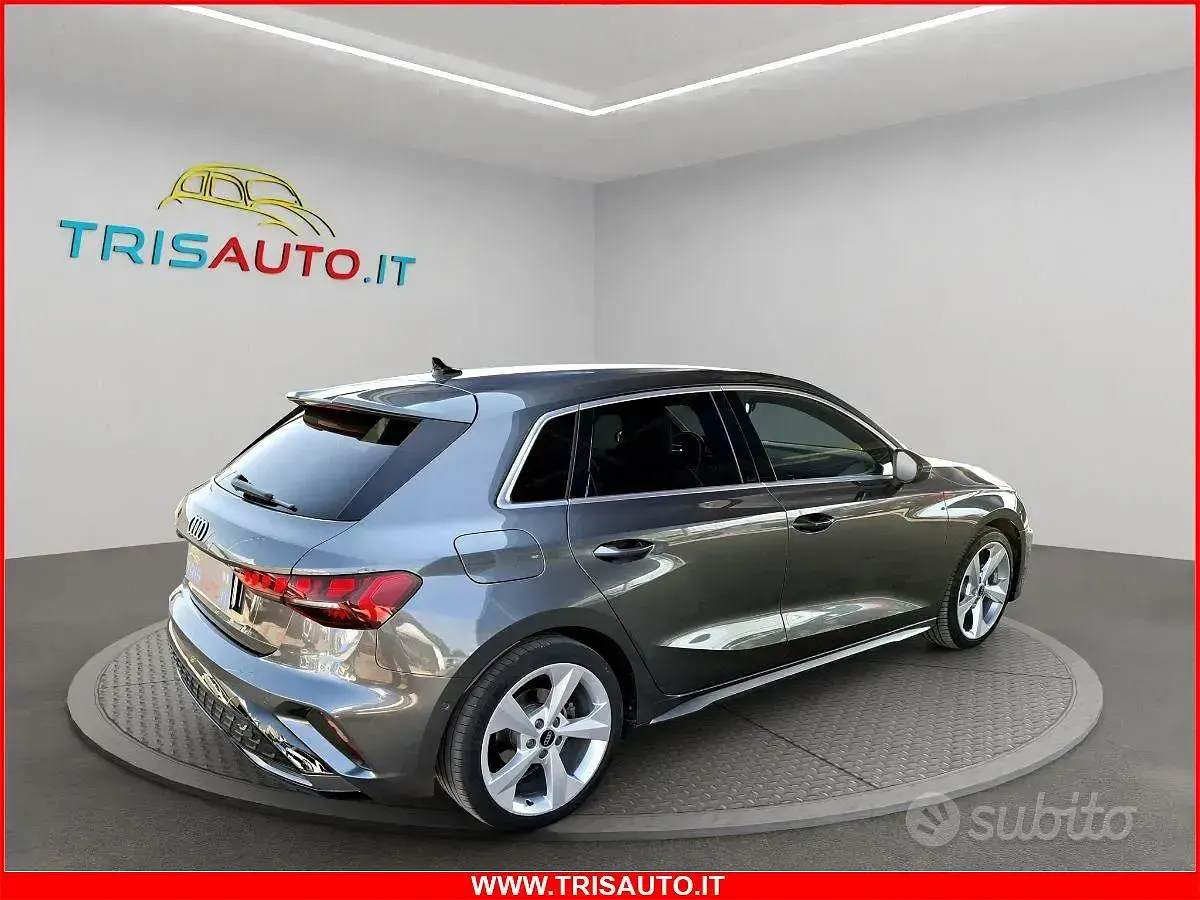 Usata Audi A3 Sportback S-Line 150 CV (110 kW) 2025 Grigio Utilitaria