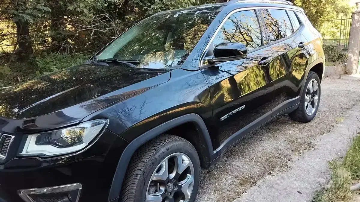 Usata Jeep Compass Limited 140 CV (102 kW) 2018 Nero SUV