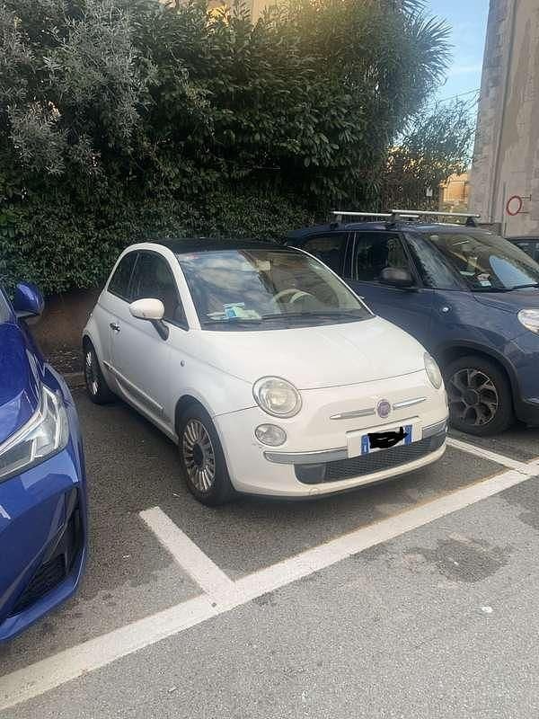 Usata Fiat 500 Lounge 69 CV (50 kW) 2008 Bianco Utilitaria