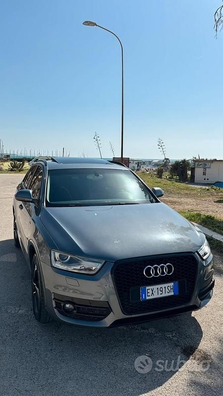 Usata Audi Q3 S-Line 177 CV (130 kW) 2015 Grigio SUV