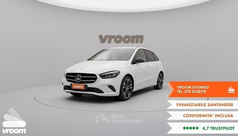 Usata Mercedes B180 Premium 116 CV (85 kW) 2019 Bianco Monovolume