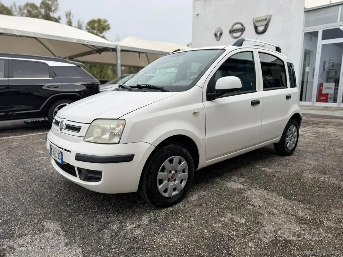 Usata Fiat Panda Dynamic 75 CV (55 kW) 2010 Bianco Utilitaria