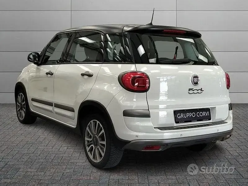 Usata Fiat 500L Cross 120 CV (88 kW) 2018 Bianco Monovolume