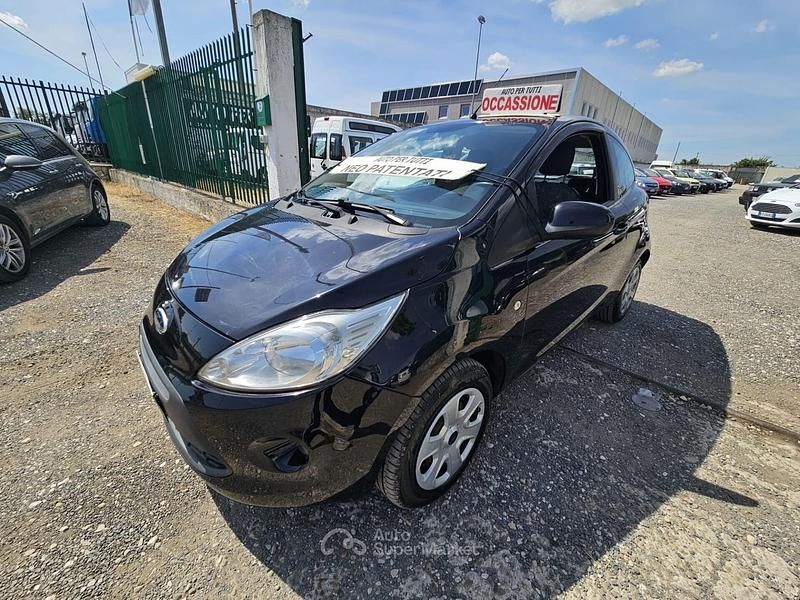 Usata Ford Ka Titanium 75 CV (55 kW) 2013 Nero Utilitaria