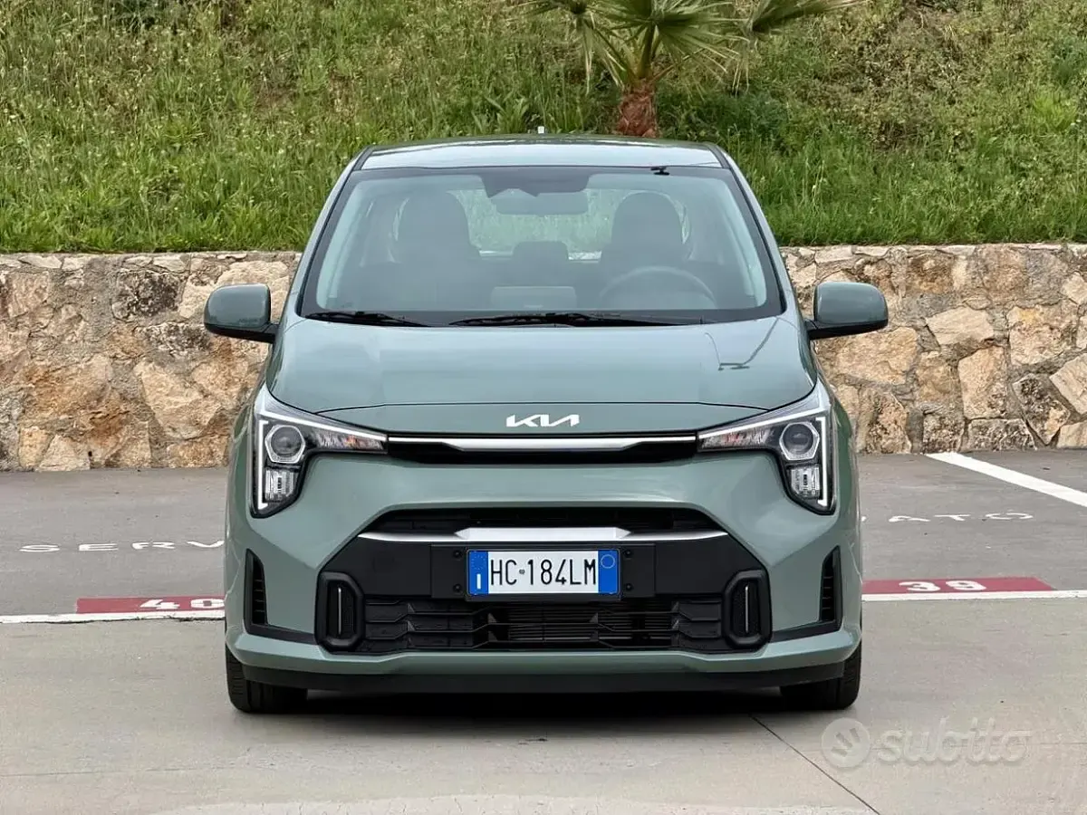 Nuova Kia Picanto Urban 68 CV (50 kW) 2026 Verde Utilitaria