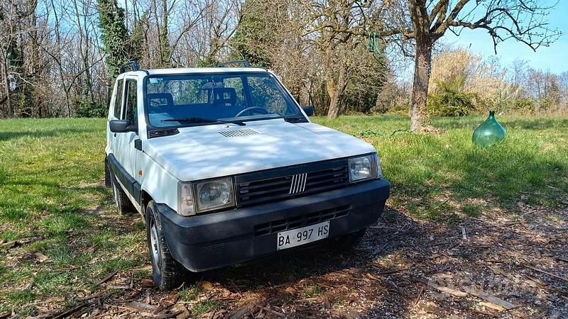 Usata Fiat Panda 1998 Bianco Utilitaria