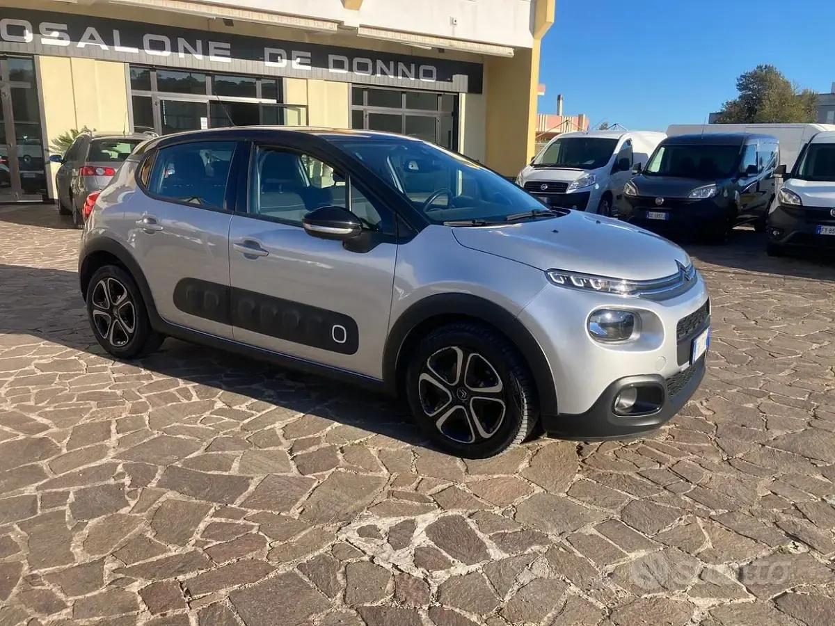 Usata Citroën C3 Shine 75 CV (55 kW) 2018 Grigio Utilitaria