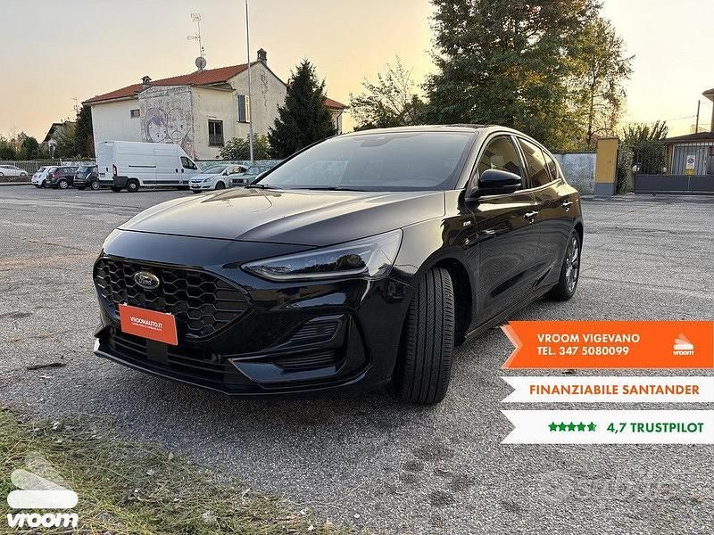Usata Ford Focus 125 CV (91 kW) 2022 Nero Berlina