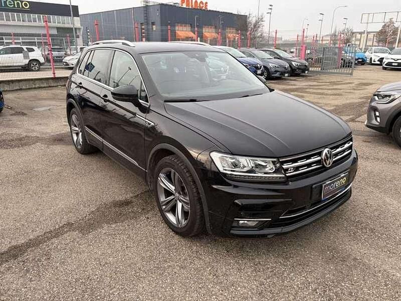 Usata VW Tiguan Sportline 131 CV (96 kW) 2020 Nero SUV