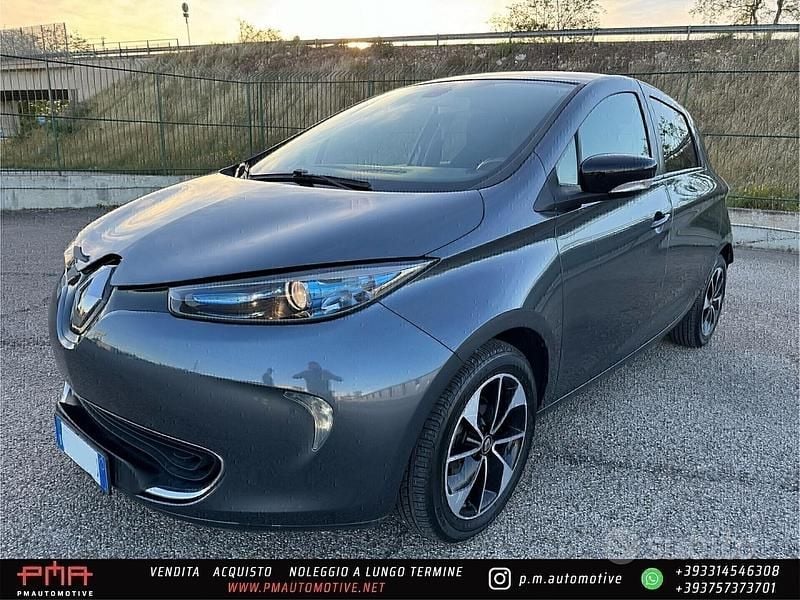 Usata Renault Zoe Intens 52 kW (72 CV) 2018 Grigio Utilitaria