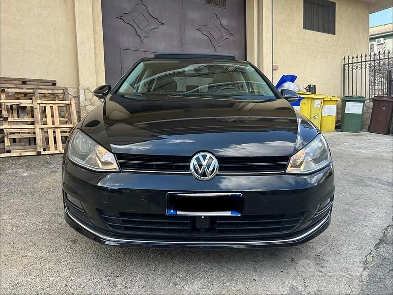 Usata VW Golf VII Highline 110 CV (80 kW) 2015 Nero Berlina