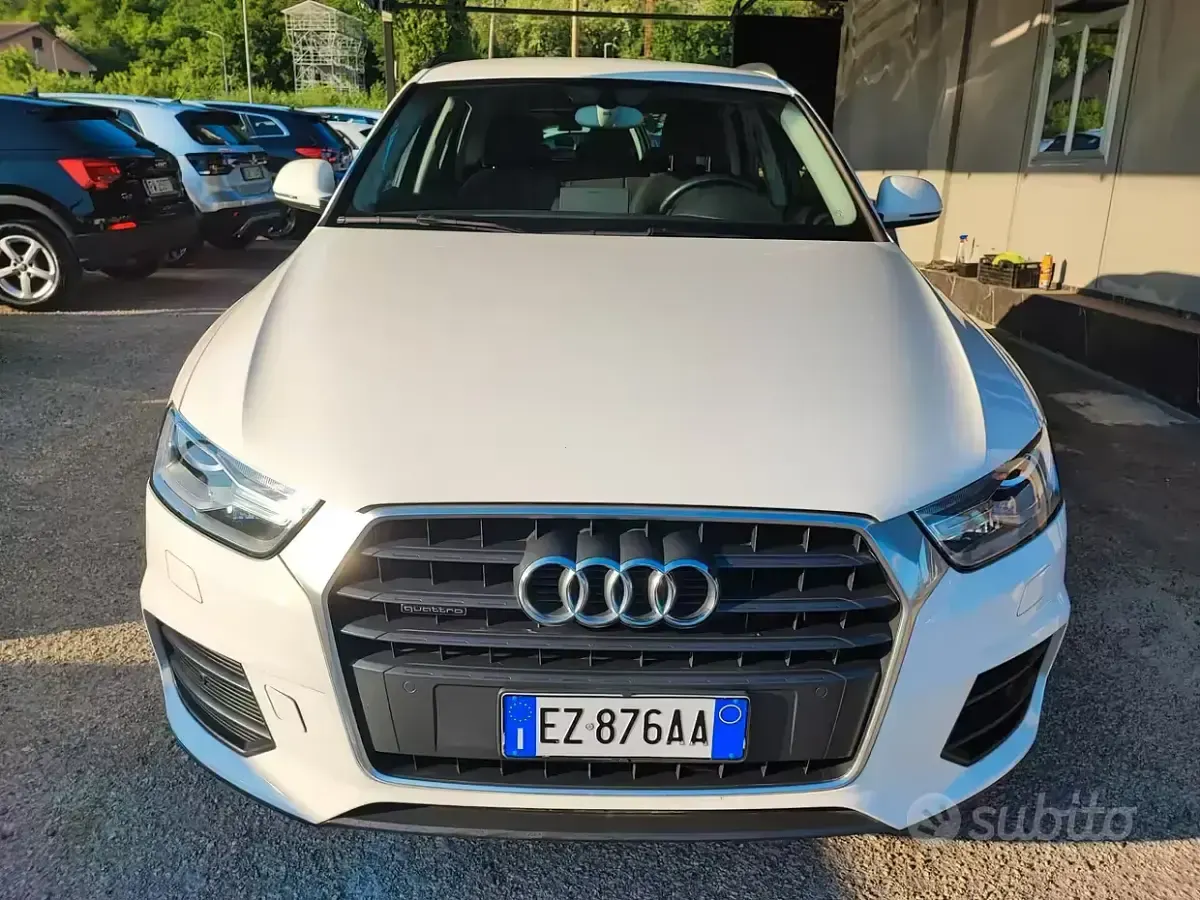 Usata Audi Q3 150 CV (110 kW) 2015 Bianco SUV